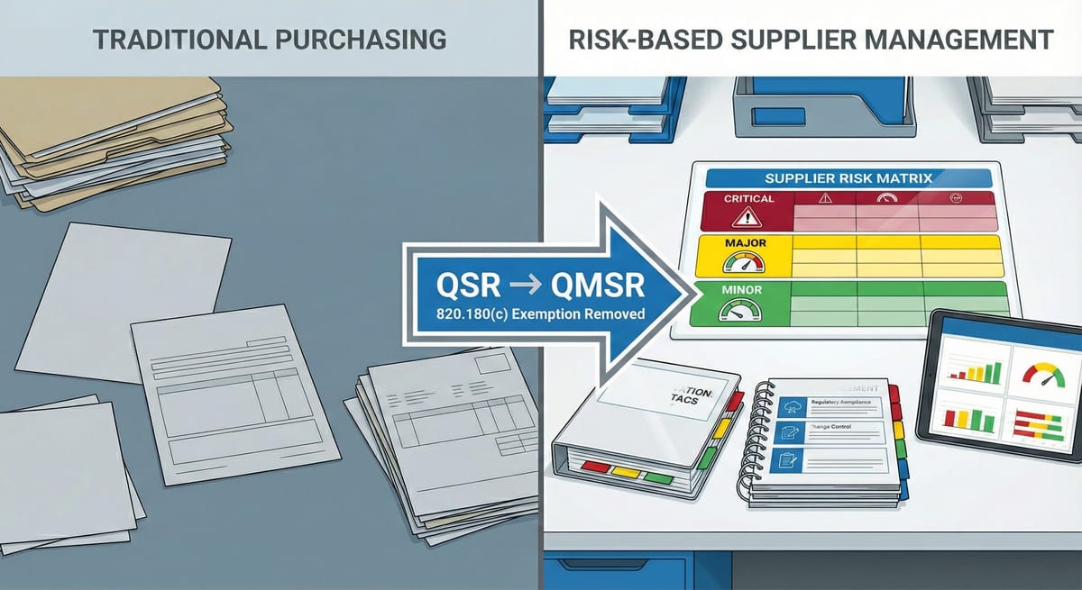 QMSR Supplier Quality Requirements: Complete Management Guide